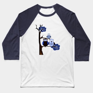 Blue Owls Baseball T-Shirt